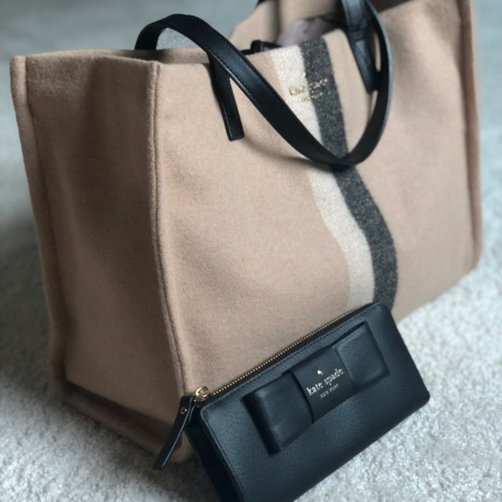 Kate Spade Washington Square Mega & Nisha Wallet